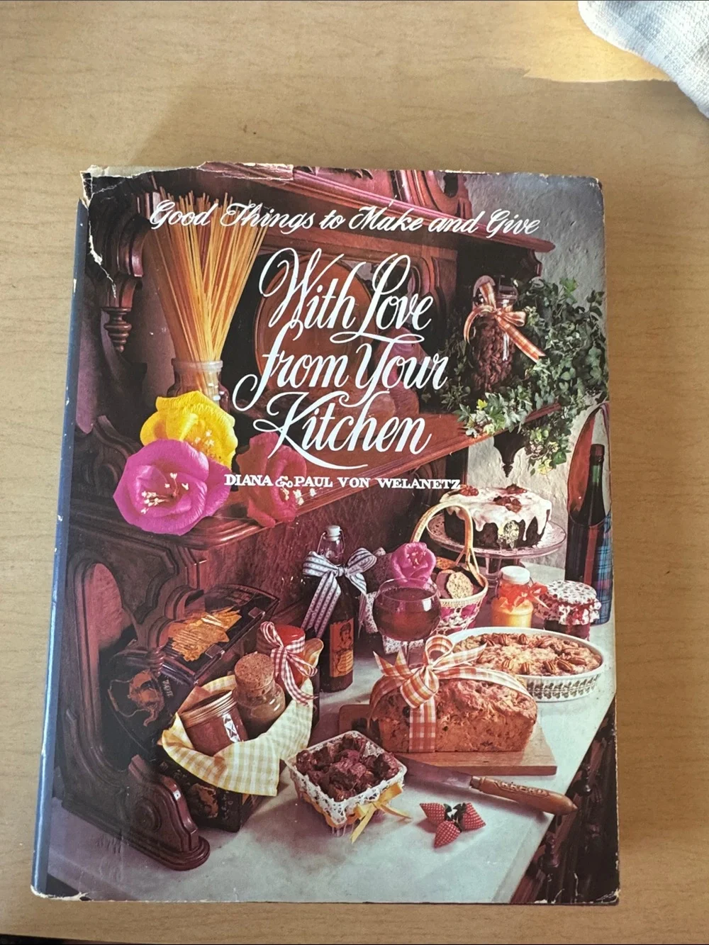 With Love From Your Kitchen Cookbook – Pink & Yellow Cover